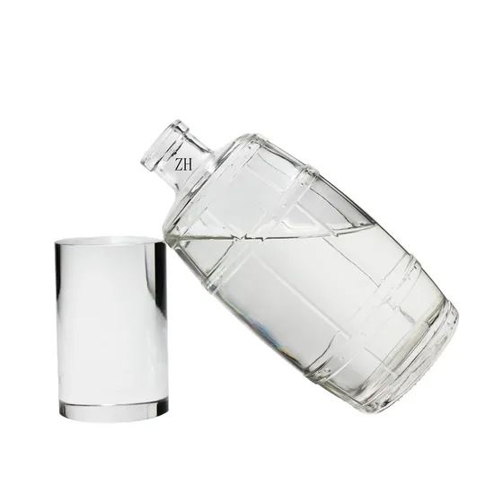 Прозрачная 700 мл 750 мл винные духи, виски, джин, ром, текила, бренди, стеклянная бутылка для водки